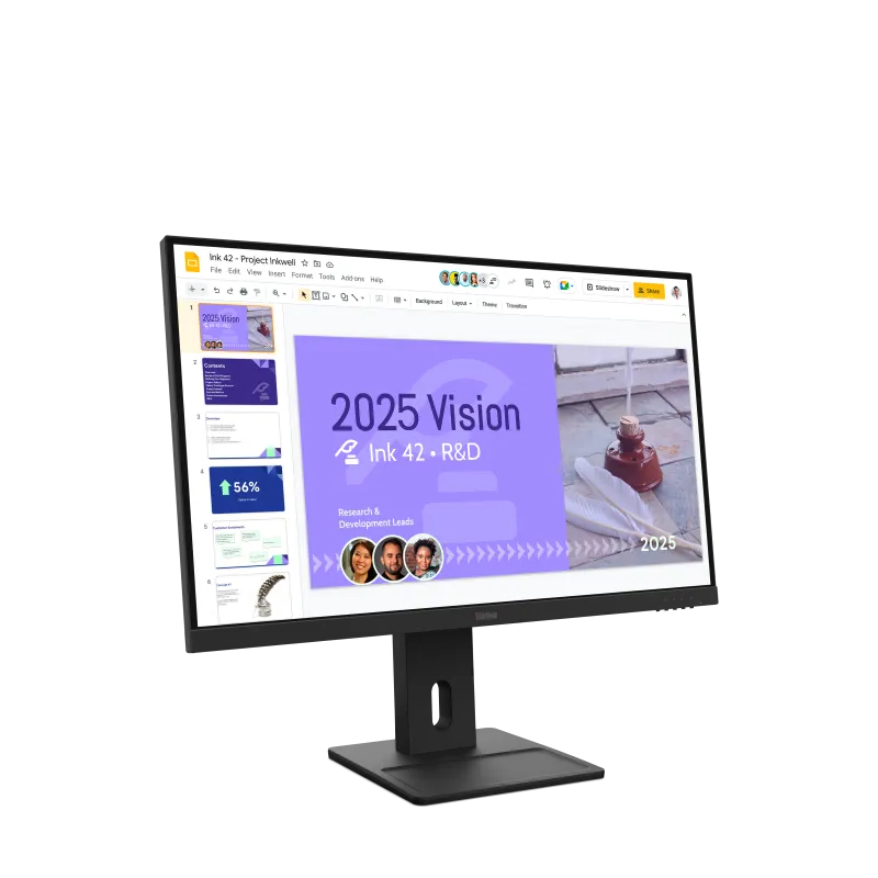 Lenovo 64BDGAT4EU E27Q-40 monitor 27inch IPS 16:9 2560x1440 100Hz 350cdm 1500:1 4/6ms DP 2xHDMI Sp