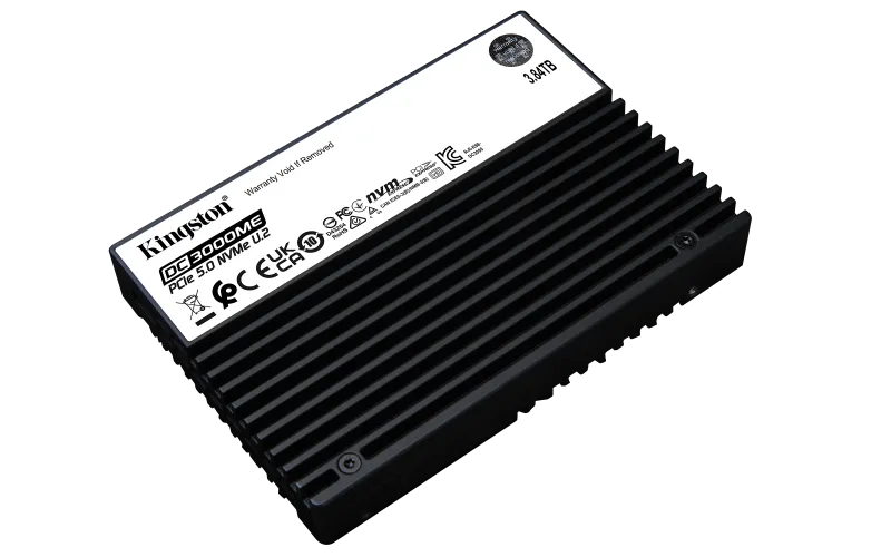 Kingston SEDC3000ME/3T8 3.84TB DC3000ME U.2 PCIe 5.0 NVMe SSD, 740617347876
