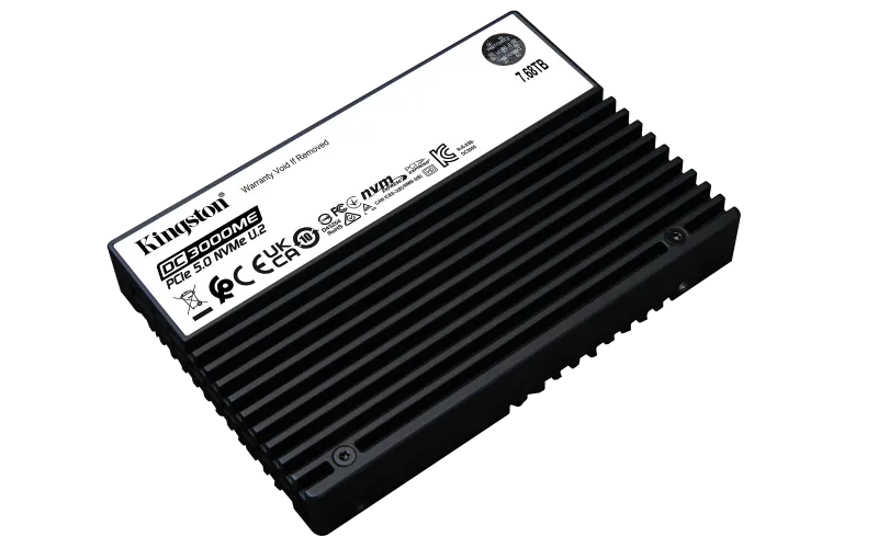 Kingston SEDC3000ME/7T6 7.68TB DC3000ME U.2 PCIe 5.0 NVMe SSD, 740617347852