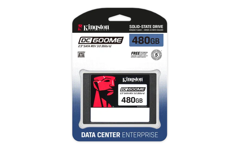 Kingston SEDC600ME/480G 480GB DC600ME Mixed-Use SSD, 740617347340