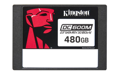 Kingston SEDC600M/480G 480GB DC600M 2.5inch SATA3 SSD, 740617334937