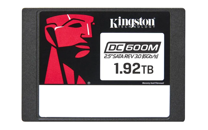 Kingston SEDC600M/1920G 1.92TB DC600M 2.5inch SATA3 SSD, 740617334890