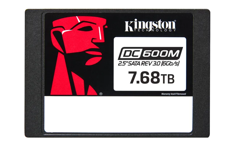 Kingston SEDC600M/7680G 7.68TB DC600M 2.5inch SATA3 SSD, 740617334951