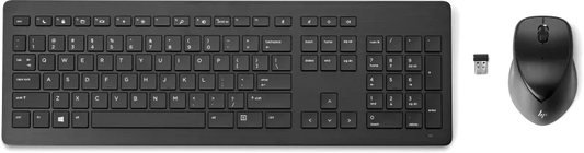 HP 3M165AA#ABU Wireless Rechargeable 950MK Mouse and Keyboard, UK Layout