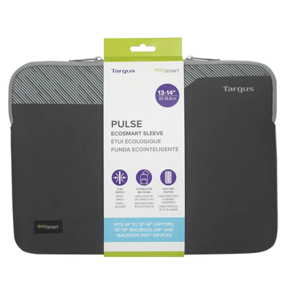 Targus TBS97004GL Husa Pulse EcoSmart 13-14'', Charcoal, 5063194003061