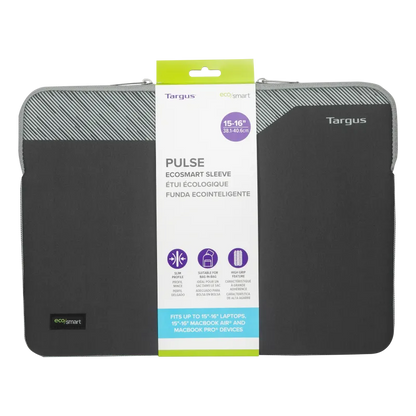 Targus TBS97104GL Husa Pulse EcoSmart 15-16'', Charcoal, 5063194003092