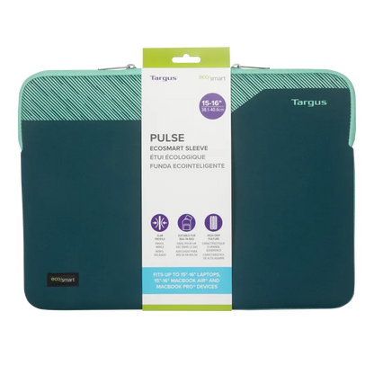 Targus TBS97105GL Husa Pulse EcoSmart 15-16'', Green, 5063194003108