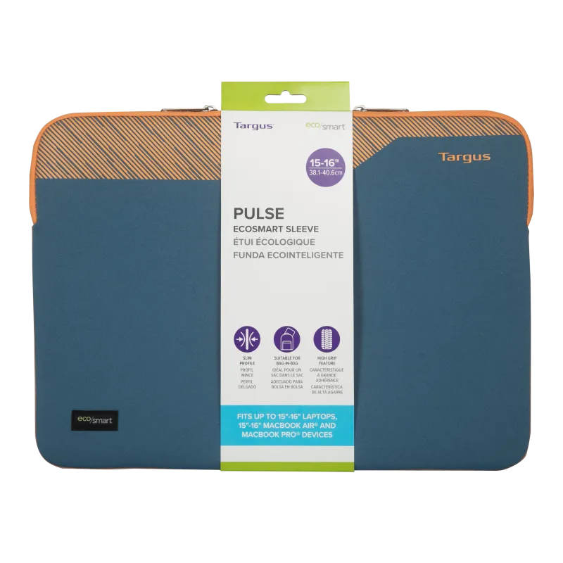 Targus TBS97102GL Husa Pulse EcoSmart 15-16'', Blue, 5063194003085