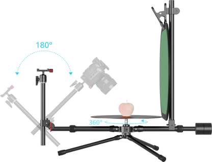 SmallRig 4807 Professional 12inch 360° Masa rotativă pentru fotografie, 6941590020280