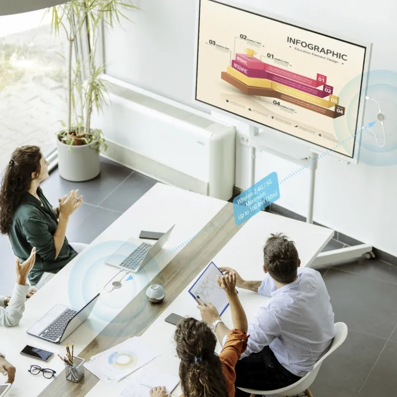 j5create JVAW75-N JVAW75-N ScreenCast 4K Wireless Display HDMI Extender, 4712795087321