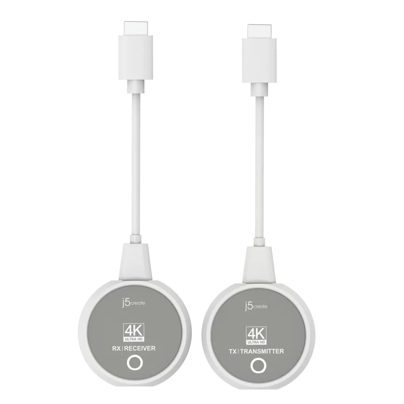 j5create JVAW75-N JVAW75-N ScreenCast 4K Wireless Display HDMI Extender, 4712795087321