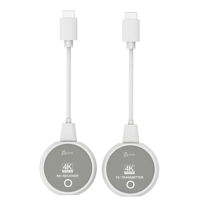 j5create JVAW75-N JVAW75-N ScreenCast 4K Wireless Display HDMI Extender, 4712795087321