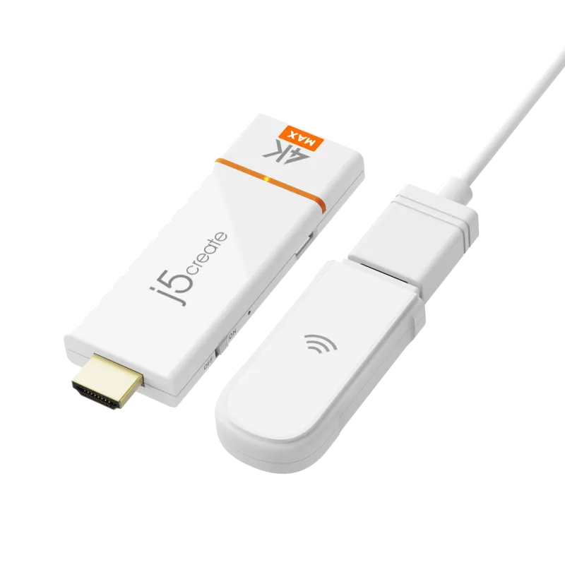 j5create JVAW76MAX-N ScreenCast 4K Max Wireless Display Adapter JVAW76MAX-N, 4712795089455