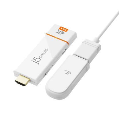 j5create JVAW76MAX-N ScreenCast 4K Max Wireless Display Adapter JVAW76MAX-N, 4712795089455