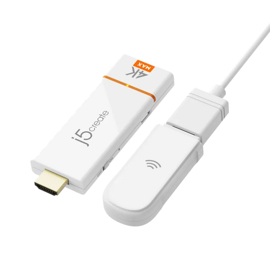 j5create JVAW76MAX-N ScreenCast 4K Max Wireless Display Adapter JVAW76MAX-N, 4712795089455
