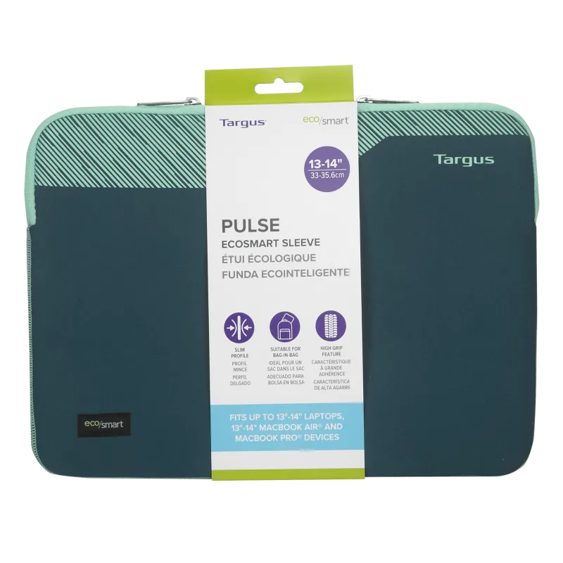 Targus TBS97005GL Husa Pulse EcoSmart 13-14'', Green, 5063194003078