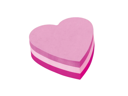 3M SD-013501 Post-it Cub notițe adezive 70x70 mm formă INIMA 225 file