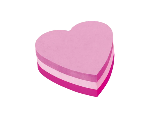 3M SD-013501 Post-it Cub notițe adezive 70x70 mm formă INIMA 225 file