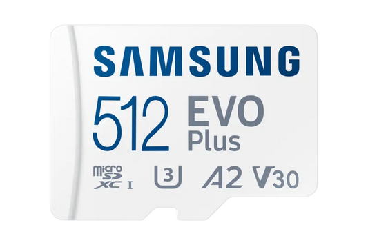 Samsung MB-MC512SA/EU Card memorie MB-MC512SA/EU EVO PLUS 512GB cu SD Adapter memory card UHS-I U3, 8806095420110