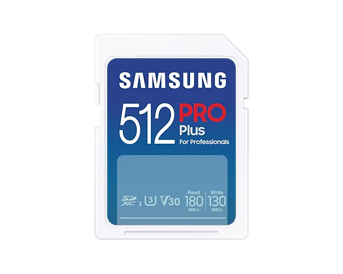 Samsung MB-SD512SB/WW Card memorie SAMSUNG PRO Plus Reader SDXC Card 512GB, 8806094788006