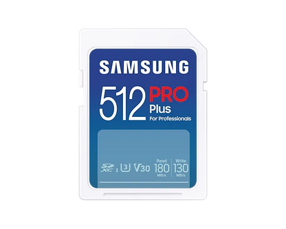 Samsung MB-SD512SB/WW Card memorie SAMSUNG PRO Plus Reader SDXC Card 512GB, 8806094788006