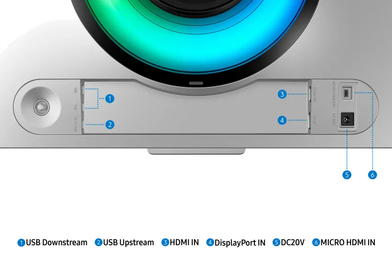 Samsung LS49CG950SUXDU Monitor 49inch curbat 1800R (124cm) 32:9 OLED 5120x1440px 240Hz, 8806094973563