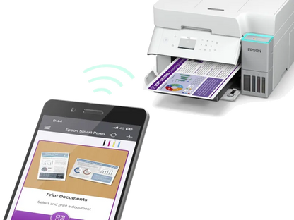 Epson C11CL43404 Multifunctional inkjet color EcoTank L6370, dimensiune A4, wireless, ADF, alb, 8715946733517