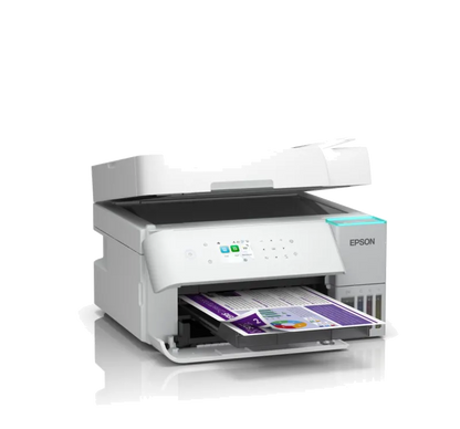 Epson C11CL43404 Multifunctional inkjet color EcoTank L6370, dimensiune A4, wireless, ADF, alb, 8715946733517