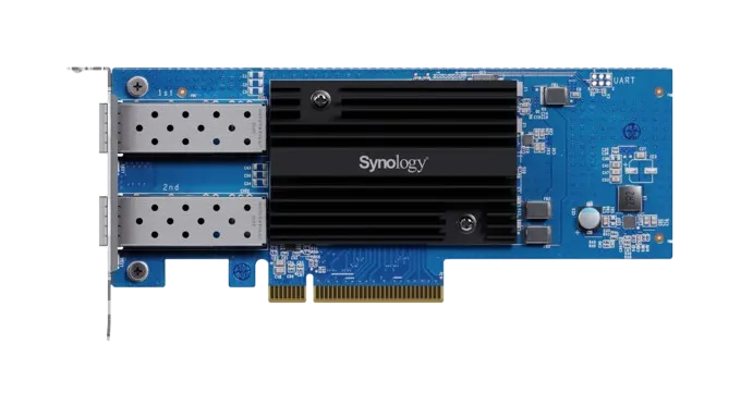 Synology E10G30-F2 Dual-port 10GbE SFP+ add-in card for Synology servers, 4711174725045