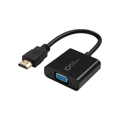 MicroConnect HDMVGA1B Adaptor HDMI (Tata) la VGA (Mama) fara suport audio 0.15m FullHD 1920*1080p@60Hz, 5704174050162