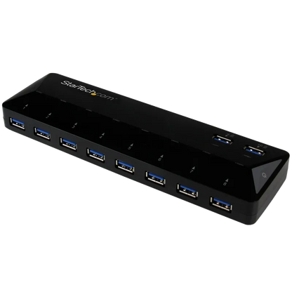 StarTech ST103008U2C HUB USB 10 Porturi 10x USB-A, USB 3.2 5Gbps, Alimentator 48W inclus