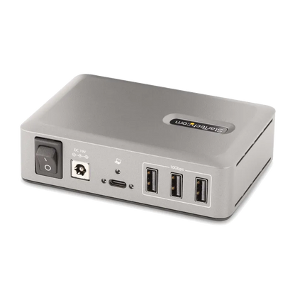StarTech 10G8A2CS-USB-C-HUB USB 10 Porturi 8x USB-A + 2x USB-C, USB 3.1 10Gbps, Alimentator 65W inclus