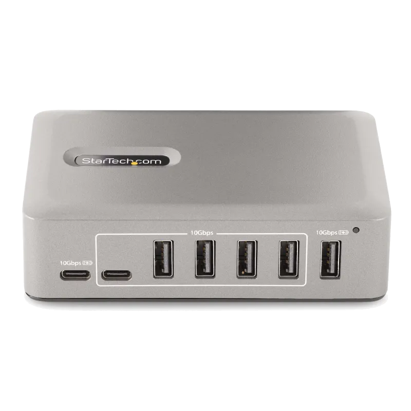 StarTech 10G8A2CS-USB-C-HUB USB 10 Porturi 8x USB-A + 2x USB-C, USB 3.1 10Gbps, Alimentator 65W inclus