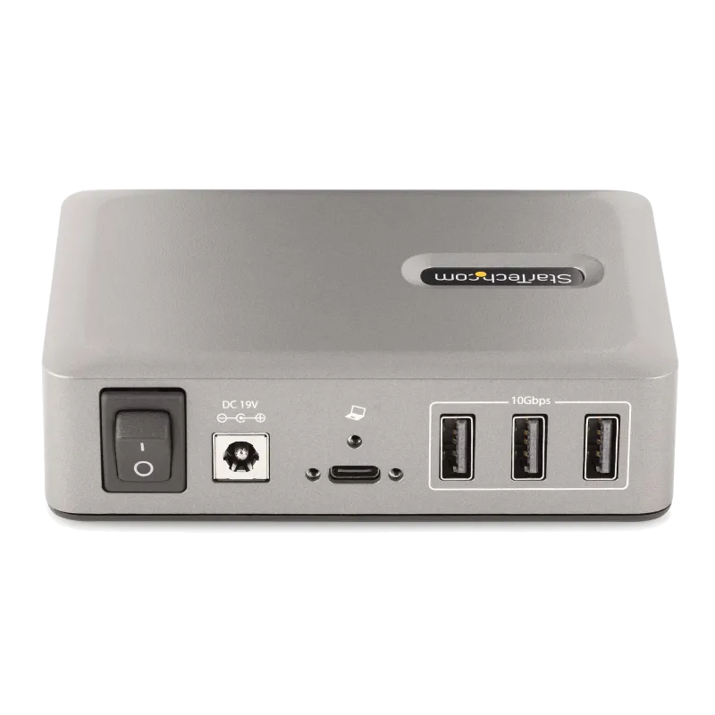 StarTech 10G8A2CS-USB-C-HUB USB 10 Porturi 8x USB-A + 2x USB-C, USB 3.1 10Gbps, Alimentator 65W inclus