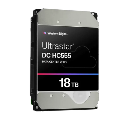 Western Digital WUH722018CLE6L4 Western Digital HDD WD Ultrastar DC HC570 18TB, SATA 6Gb/s, 7200RPM, 512MB, WUH722018CLE6L4