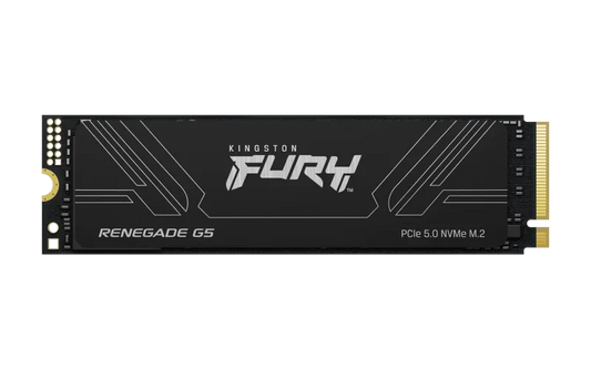 Kingston SFYR2S/2T0 SSD FURY Renegade G5 PCIe 5.0 NVMe M.2 2TB, M.2 2280, PCIe 5.0 x4 NVMe, 0740617349498