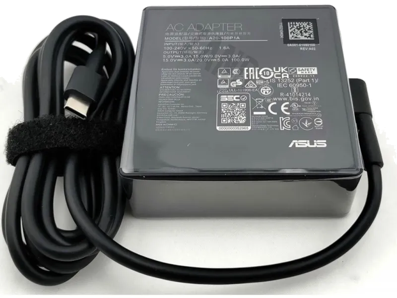 Asus 0A001-01090100 Alimentator 100W, USB-C pentru Asus Zenbook 14X, 5704174532606