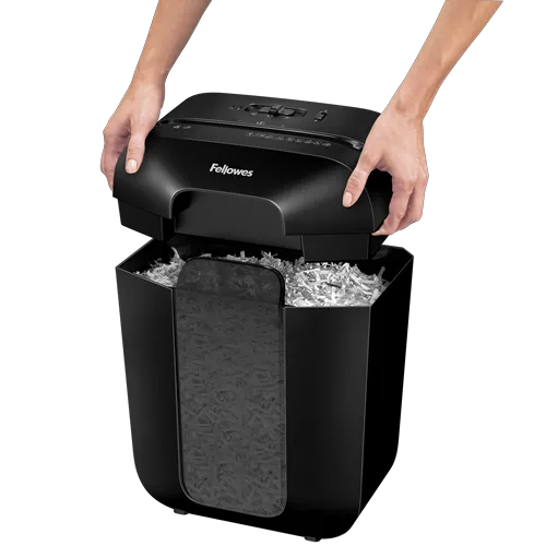 Fellowes 4406001 Distrugator documente particule 4x37mm 9 coli P-4 cos 17l 22