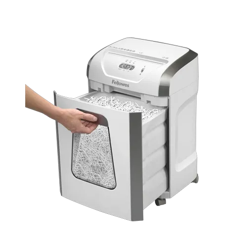 Fellowes 100017466 Distrugator documente particule 4x40mm 15 coli P-4 cos 19l 2