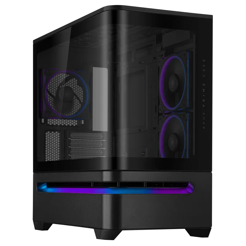 Asus 90DC00P0-B18000 Carcasa PC AP202 negru ARGB Prime Small Tower, 4711636006521