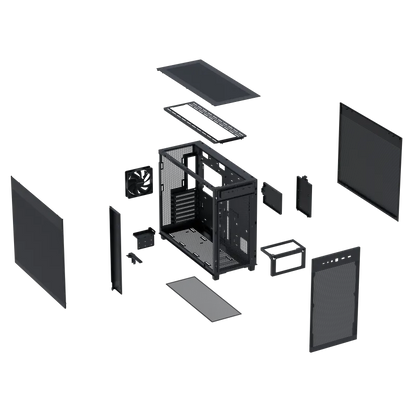 Asus 90DC00V0-B39000 Carcasa PC PRIME AP303 negru mesh, 4711636165051