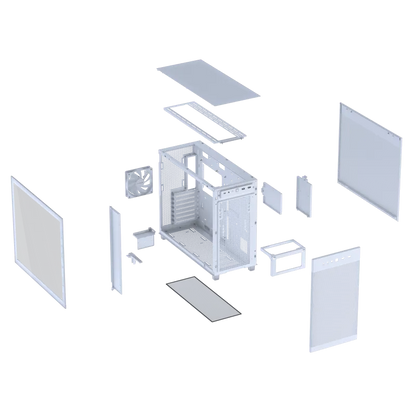 Asus 90DC00V3-B39010 Carcasa PC PRIME AP303 alb ATX, 4711636165167