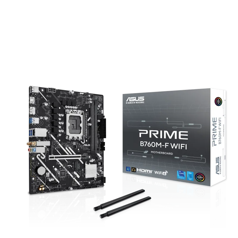 Asus 90MB1N00-M0EAY0 Placa de baza PRIME B760M-F WiFi socket LGA1700, 4711636182232