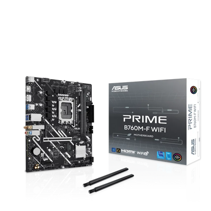 Asus 90MB1N00-M0EAY0 Placa de baza PRIME B760M-F WiFi socket LGA1700, 4711636182232