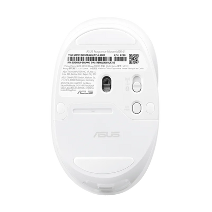 Asus 90XB08U0-BMU000 Fragrance MD101 mouse wireless Bluetooth optic 2400dpi, 4711387343654