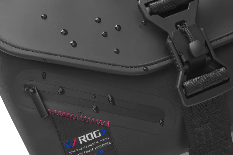 Asus 90XB08R0-BME000 ROG SLASH Sling Bag 2.0 Geanta de umar cu Fermoar Poliester negru 290x60x202mm