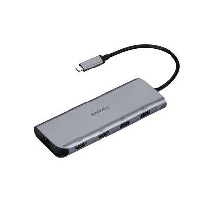 Targus DOCK427GL Mobile Dock Dual Video with 140W EPR Pass-Thru, dual 4K@60Hz HDMI 2.0, 5063194003481