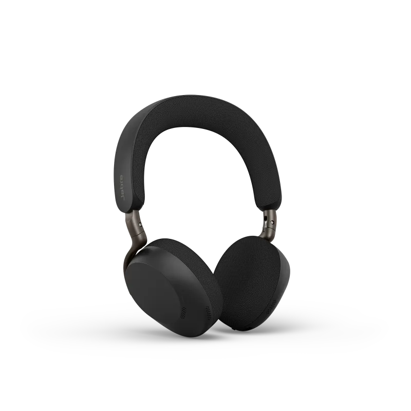 Jabra 37599-999-989 Casca EVOLVE3 75 MS fara fir, Stand incarcare Binaural, On-Ear, USB-A via Link 390a, Black, 5706991035100