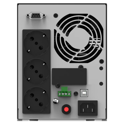 nJoy UPOL-OL100EP-CG01B Echo Pro 1000, UPS 1000VA/800W, On-line, Afisaj LCD, 3 prize Schuko, 6422956009465