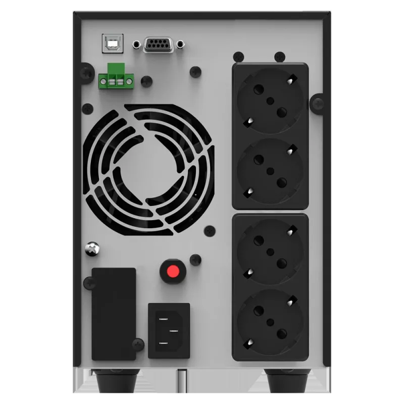 nJoy UPOL-OL200EP-CG01B Echo Pro 2000, UPS 2000VA/1600W, On-line, Afisaj LCD, 4 prize Schuko, 6422956009472